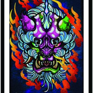 illustration foo dog